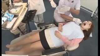 Japanese EP-02 Invisible Man in the Dental Clinic, Patient teen black porn Fondled and Fucked, Act 02 of 02